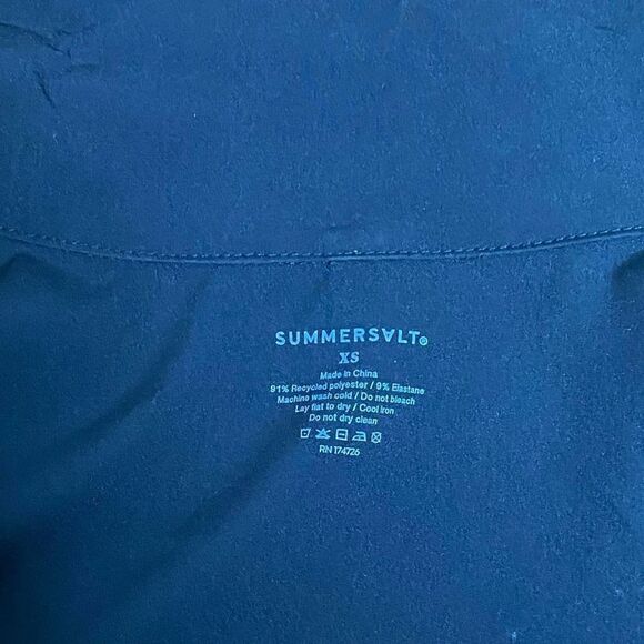 𝅺SUMMERSALT Jacket Black On The Go Zip Up Size XS‎ - Picture 8 of 11